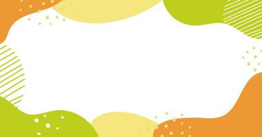 Stylish Wave Frame Geometrik Desenli Arkaplan ResmiComment