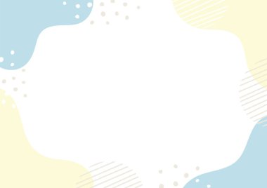 Stylish Wave Frame Geometrik Desenli Arkaplan ResmiComment