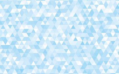 Mavi üçgen geometrik desen arkaplanı