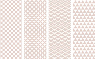 Çeşitli Japon desenleri