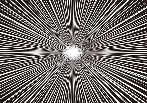 Siyah ve Beyaz Çizgi Film Biçimi Odaklanmış Çizgiler Arkaplan Web grafikleri