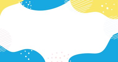 Stylish Wave Frame Geometrik Desenli Arkaplan ResmiComment