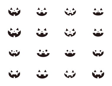 Cadılar Bayramı balkabağı surat ifadesi Klip sanatı, Jack-o-fener