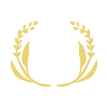 Elle çizilmiş pirinç çizimi