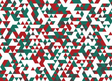 Noel Biçimli Geometrik Desen Arkaplan Doku Duvar Kağıdı