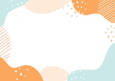 El Boyalı Pop Soyut Çerçeve Arkaplanı Web grafikleri