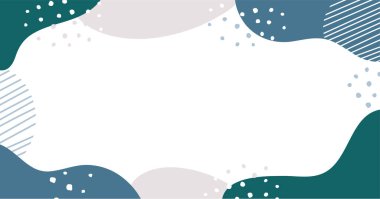 El Boyalı Soyut Çerçeve Arkaplanı Web grafikleri