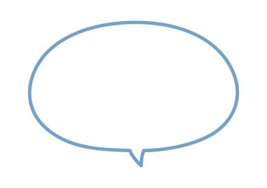 Basit dairesel tereyağı, çizgi film tarzı.