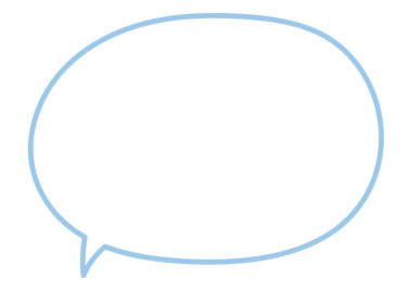 Basit dairesel tereyağı, çizgi film tarzı.