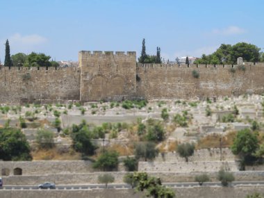 Altın Kapı, aynı zamanda Merhamet Kapısı olarak da bilinir, Kudüs 'ün en ünlü girişlerinden biridir. İsa 'nın zaferle şehre girdiği yer olduğu söylenir. Ortaçağdan beri duvarlarla çevrili.
