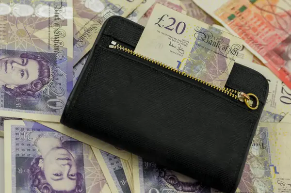 İngiltere İngiliz Lirası para faturaları farklı değer, Lirası para ve finans.