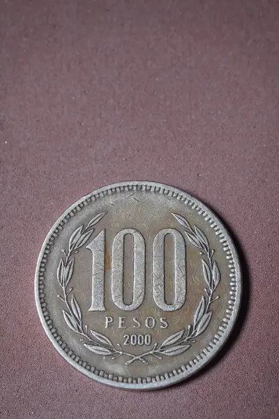 Şili bakır sikkesi: 100 peso yıl 2000