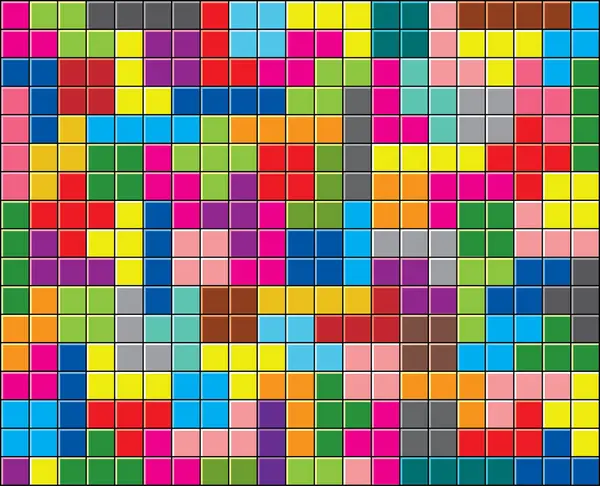Vektör Arka Plan Renkli Puzzle Parçaları — Stok Vektör