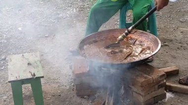 Geleneksel Endonezya yemekleri yapma süreci, yemek 