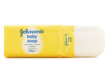 BuCHARest, Roma - 23 Nisan, 2019. Ballı Johnson 's Baby sabunu