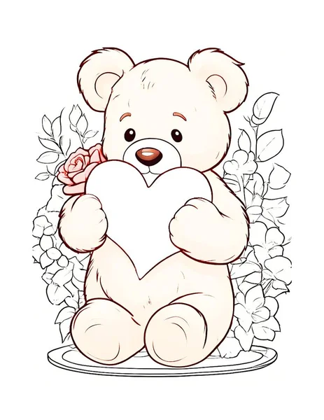 Renkli Küçük Ayı ve Sevgililer Günü