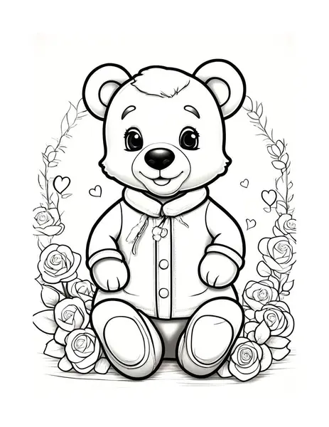 Renkli Küçük Ayı ve Sevgililer Günü