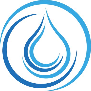 Water Drop, Drop, Water, Wellness Logo