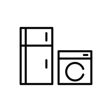 Yuvarlak Vuruş Ev Aletleri Simgesi