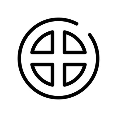 Yuvarlak Vuruş Dünya Simgesi