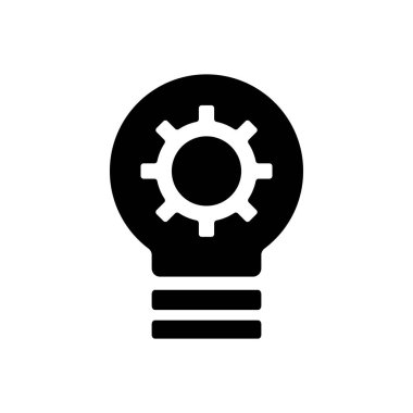 Yuvarlak Doldurulmuş Fikir Simgesi