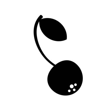 Yuvarlak Doldurulmuş Kiraz Simgesi