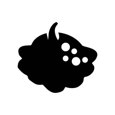 Yuvarlak Doldurulmuş Krema Ezmesi Simgesi