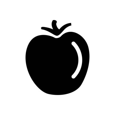 Yuvarlak Doldurulmuş Domates Simgesi