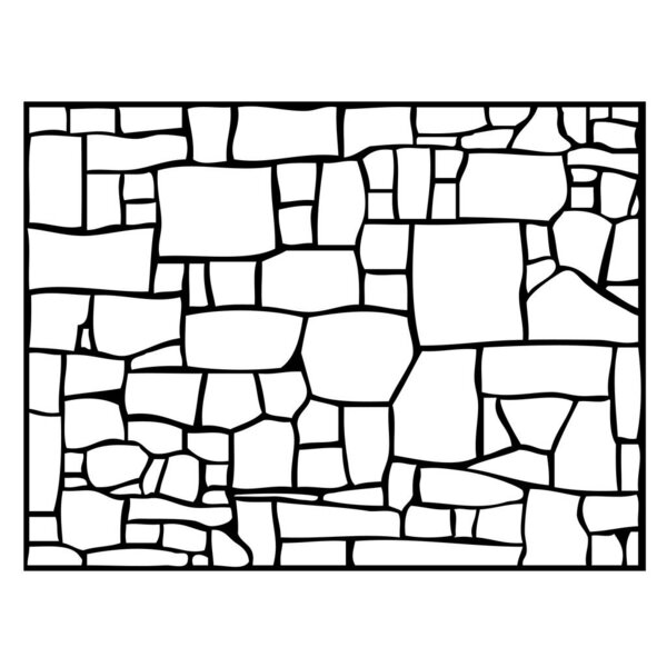 Разнообразный тип текстуры и узора камня. Натуральный материал в черно-белом стиле