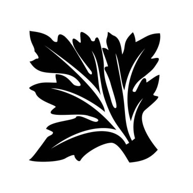 Çiçeklerin sanat yenilikleri. Siyah beyaz vektör formatında doğal süsler. Klasik sanat dekorasyonundaki çiçek tasarımının bir parçası olarak basit şekiller