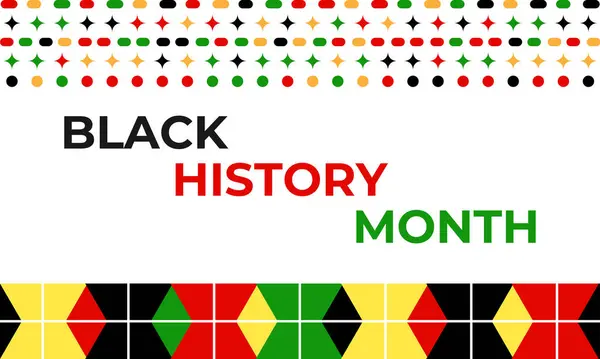 Afro-Amerikan siyah tarihinin vektör grafiği. İnsan eli, siyah arka planda sarı yeşil renkleri kutlayan renkli bir kalp tutuyor. Kartlar, baskılar, sosyal medya, poster, broşür için tasarım.