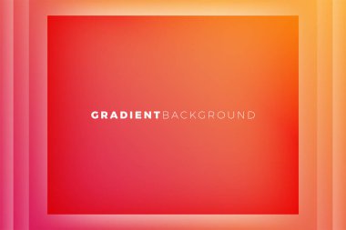 Gradyan kırmızı renk arkaplanı. modern gradyan soyut vektör çizimi.