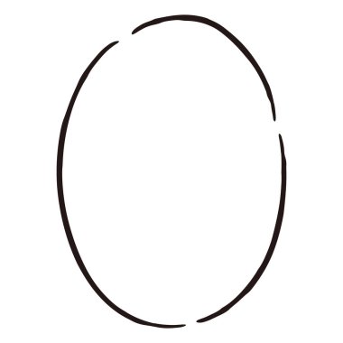 Sevimli ve gevşek bir konuşma balonu. Kaba ve şık bir izlenimle bitirmek için ideal. Vektör illüstrasyonu.