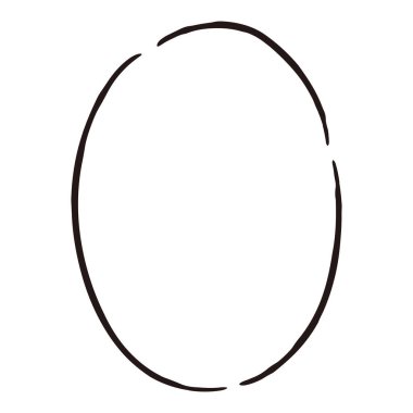 Sevimli ve gevşek bir konuşma balonu. Kaba ve şık bir izlenimle bitirmek için ideal. Vektör illüstrasyonu.