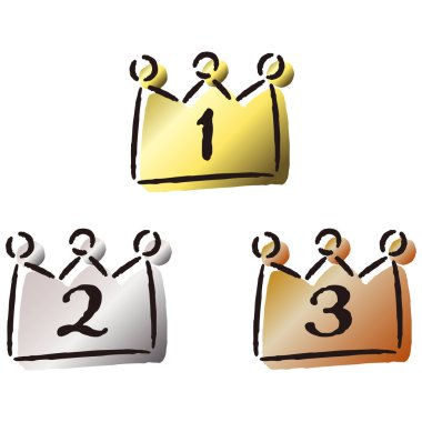 Bir dizi el yapımı gevşek ve şirin sıralama parçaları. Kaba ve şık bir izlenimle bitirmek için ideal. Vektör illüstrasyonu.