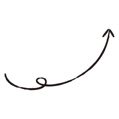 El yapımı gevşek ve şirin ok parçaları. Kaba ve şık bir izlenimle bitirmek için ideal. Vektör illüstrasyonu.