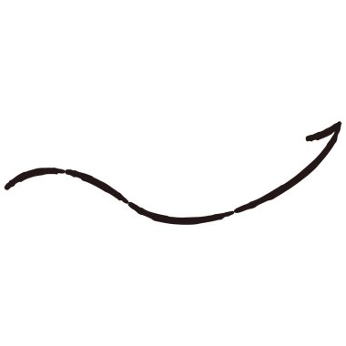 El yapımı gevşek ve şirin ok parçaları. Kaba ve şık bir izlenimle bitirmek için ideal. Vektör illüstrasyonu.