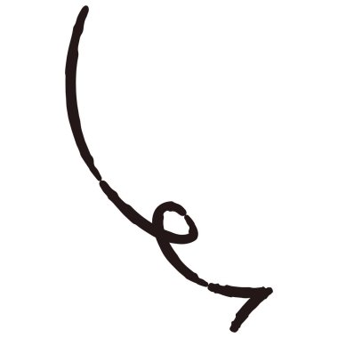 El yapımı gevşek ve şirin ok parçaları. Kaba ve şık bir izlenimle bitirmek için ideal. Vektör illüstrasyonu.