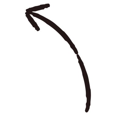 El yapımı gevşek ve şirin ok parçaları. Kaba ve şık bir izlenimle bitirmek için ideal. Vektör illüstrasyonu.