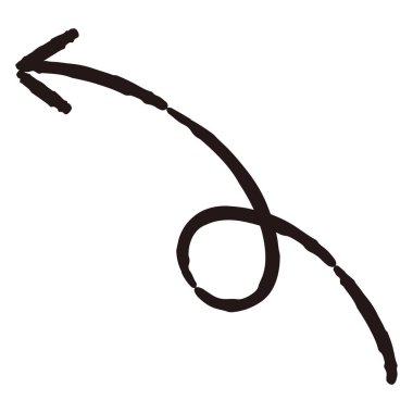 El yapımı gevşek ve şirin ok parçaları. Kaba ve şık bir izlenimle bitirmek için ideal. Vektör illüstrasyonu.