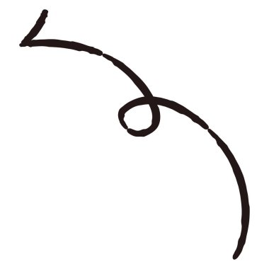 El yapımı gevşek ve şirin ok parçaları. Kaba ve şık bir izlenimle bitirmek için ideal. Vektör illüstrasyonu.