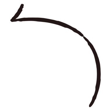 El yapımı gevşek ve şirin ok parçaları. Kaba ve şık bir izlenimle bitirmek için ideal. Vektör illüstrasyonu.