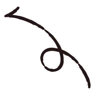 El yapımı gevşek ve şirin ok parçaları. Kaba ve şık bir izlenimle bitirmek için ideal. Vektör illüstrasyonu.