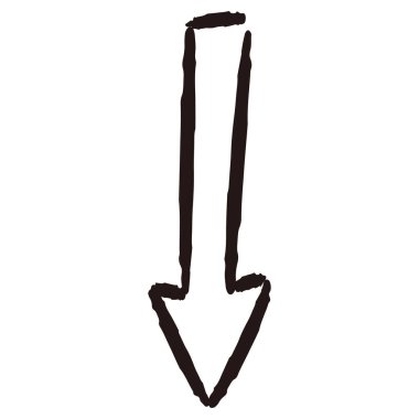 El yapımı gevşek ve şirin ok parçaları. Kaba ve şık bir izlenimle bitirmek için ideal. Vektör illüstrasyonu.