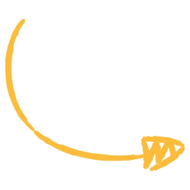 El yapımı gevşek ve şirin ok parçaları. Kaba ve şık bir izlenimle bitirmek için ideal. Vektör illüstrasyonu.