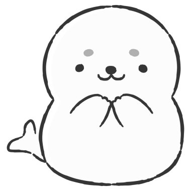 Elle çizilmiş, rahat ve sevimli hayvanlar. Kaba ve şık bir izlenim yaratmak için mükemmel. Vektör illüstrasyonu.