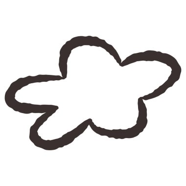 El yapımı, gevşek ve şirin tasarım malzemesi. Kaba ve şık bir izlenim yaratmak için mükemmel. Vektör illüstrasyonu.