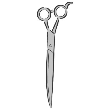 Şirin ve rahat bakım ürünlerinin el çizimleri. Kaba ve şık bir izlenim. Vektör illüstrasyonu.