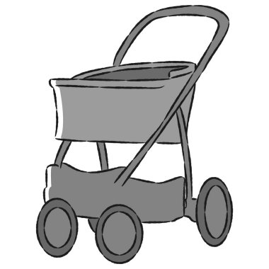 Evcil hayvan malzemelerinin el yapımı, gevşek ve sevimli çizimleri. Kaba ve şık bir izlenim. Vektör illüstrasyonu.