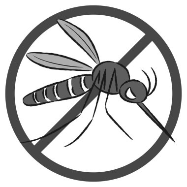 Baş belalarının el çizimi. Kaba ve şık bir izlenim. Vektör illüstrasyonu.